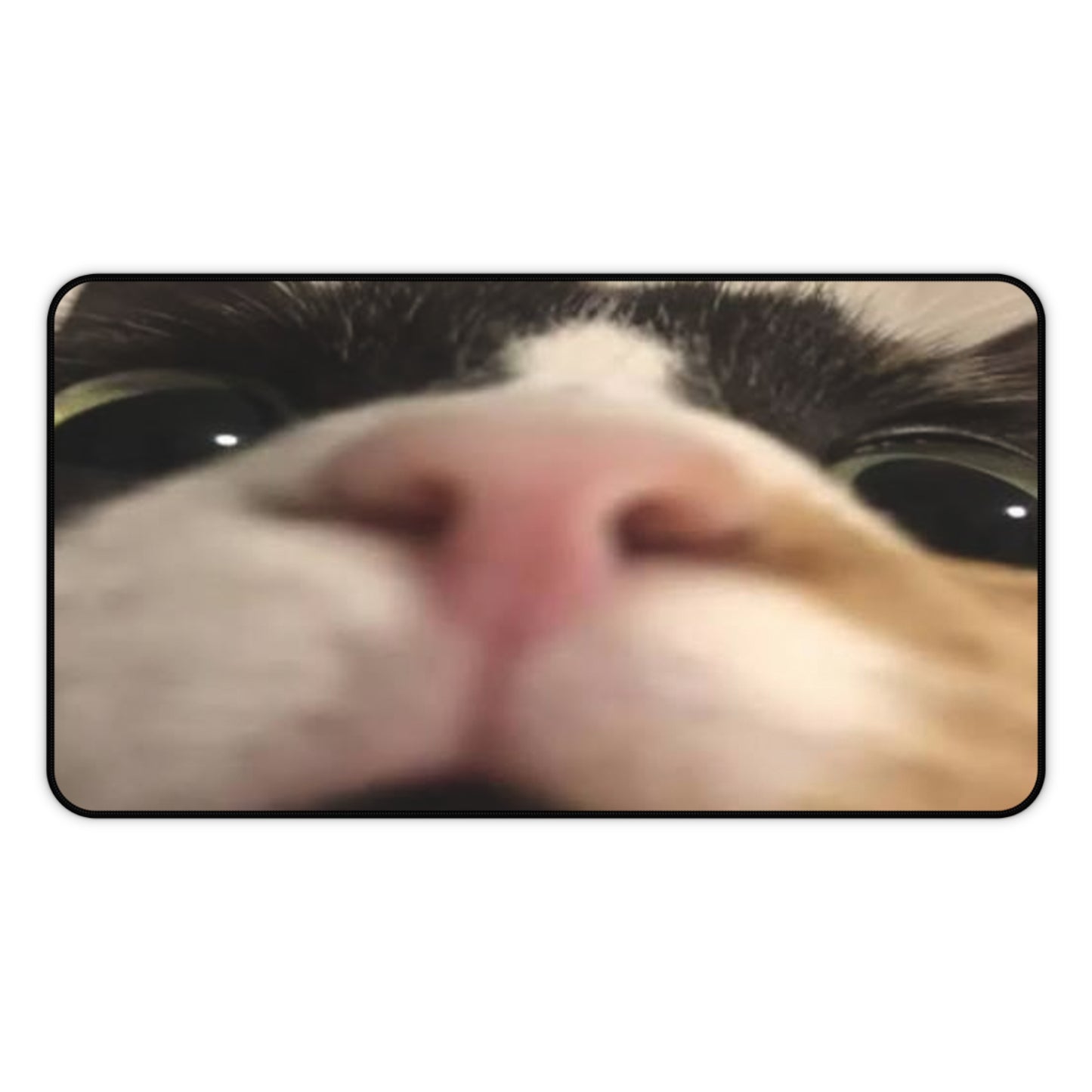 Cat Nose Desk Mat – Cute Close-Up Cat Face Mouse Pad